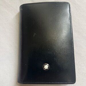 Montblanc Meisterstuck Leather Wallet Compact Vertical
